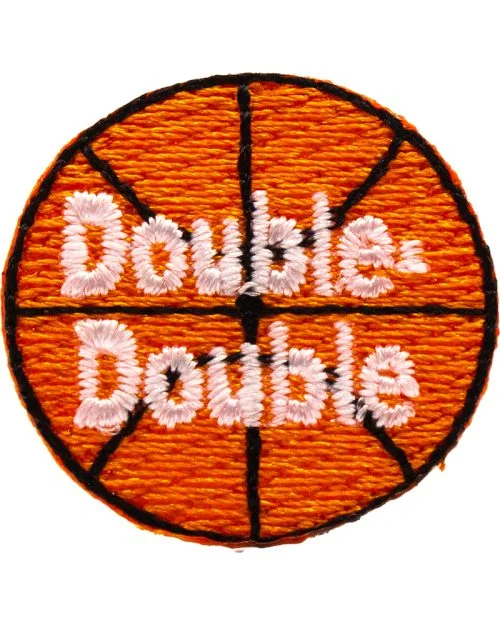 Double-Double Basketball Award Patch