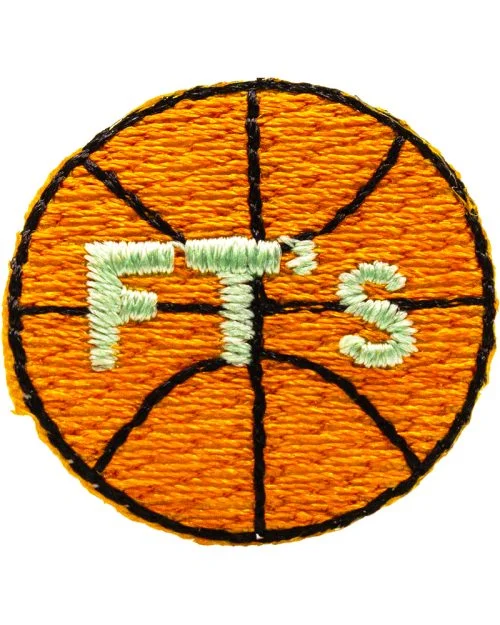 Free Throws Basketball Award Patch