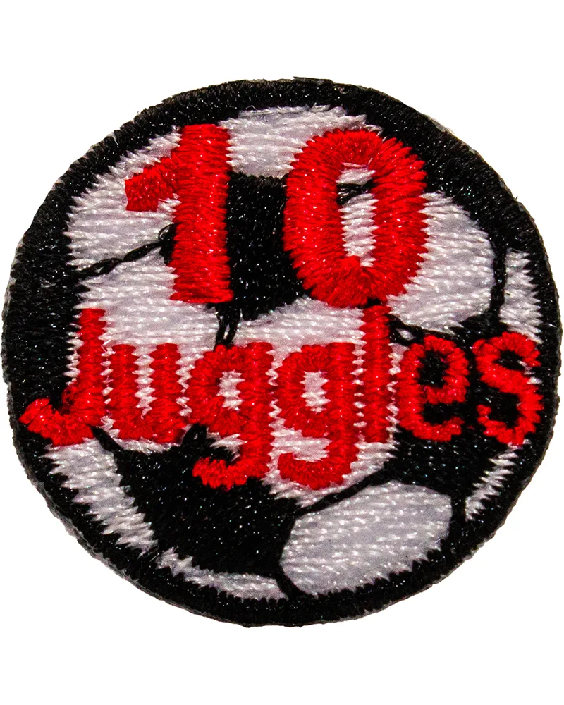 10 Juggles Soccer Award Patch