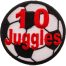10 Juggles Soccer Award Patch (3.0″)