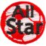 All Star Soccer Award Patch