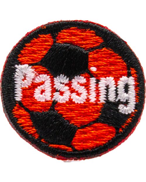Passing Soccer Award Patch