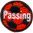 Passing Soccer Award Patch
