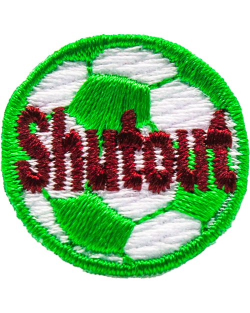 Shutout Soccer Award Patch