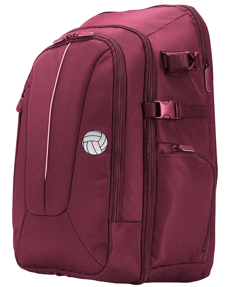 Volleyball Award Patch (1.5″) on Backpack